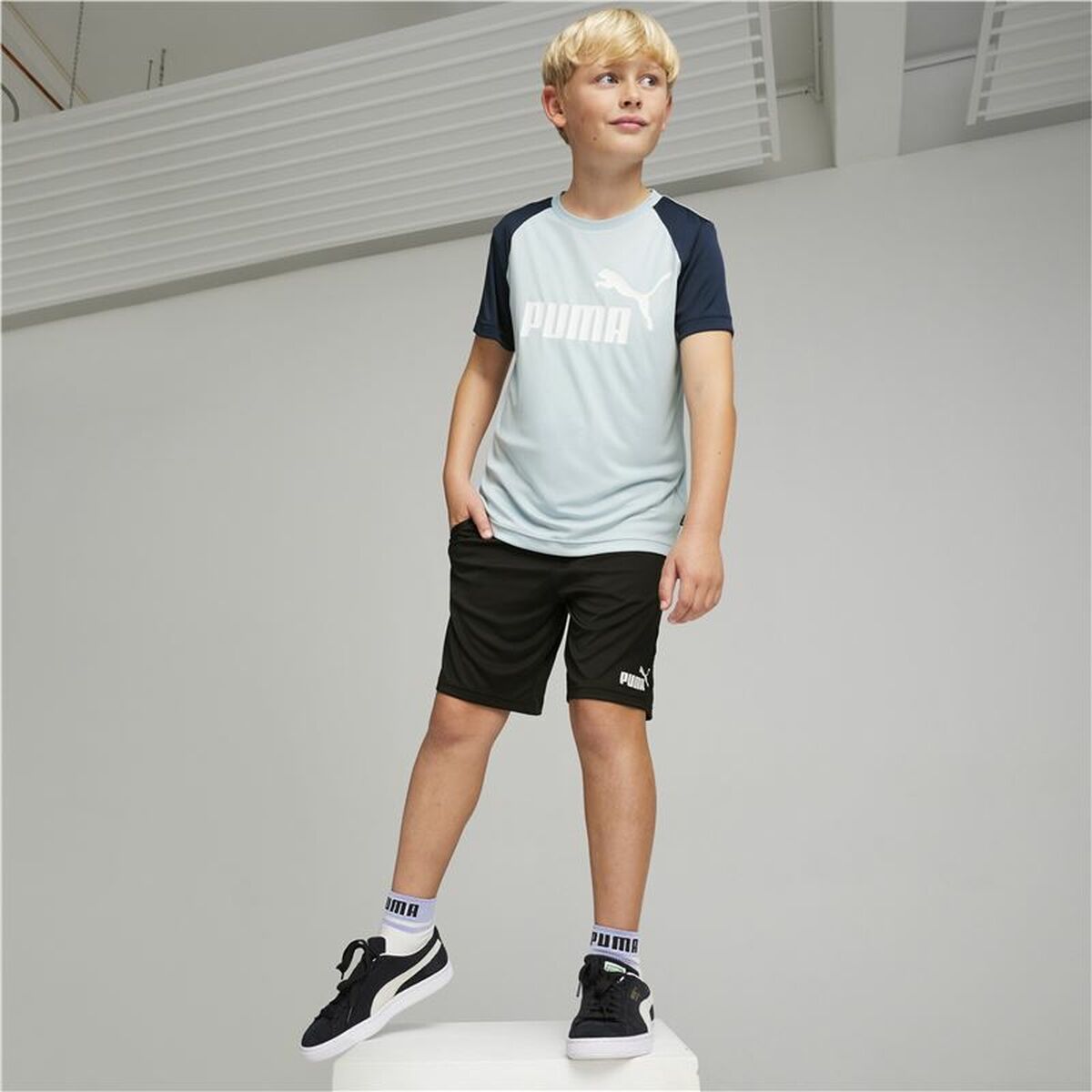 Set Sport pentru Copii Puma Short Multicolor